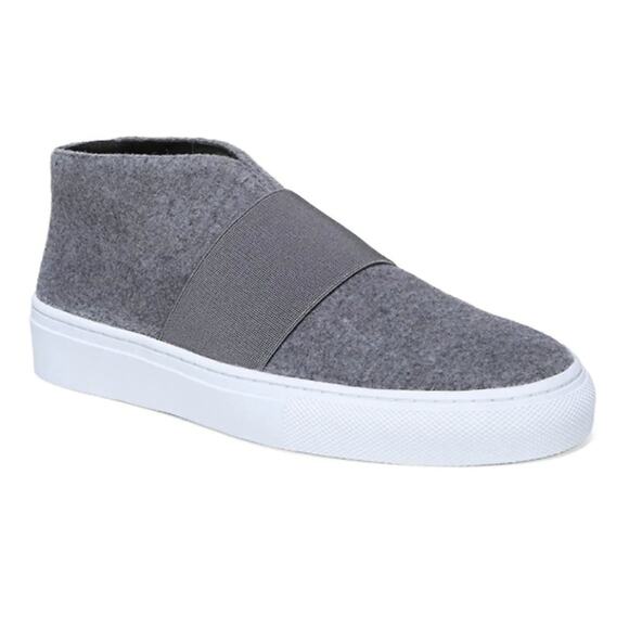 NEW VIA SPIGA Sayer Shearling Slip On Sneakers - Picture 1 of 8